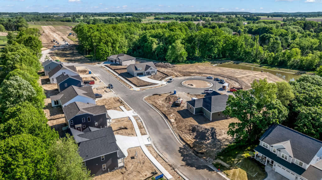 Aerial View of Fairway Meadows in Summer 2026