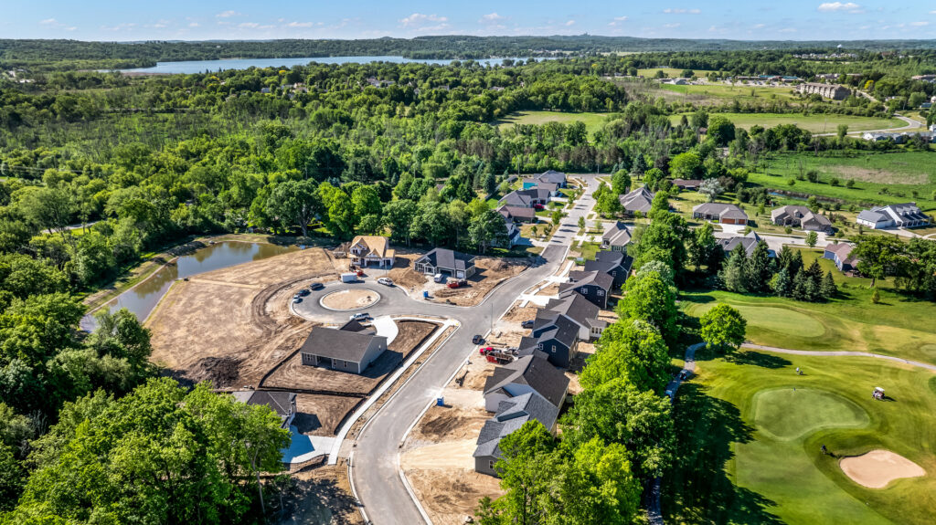 Aerial View of Fairway Meadows in Summer 2026