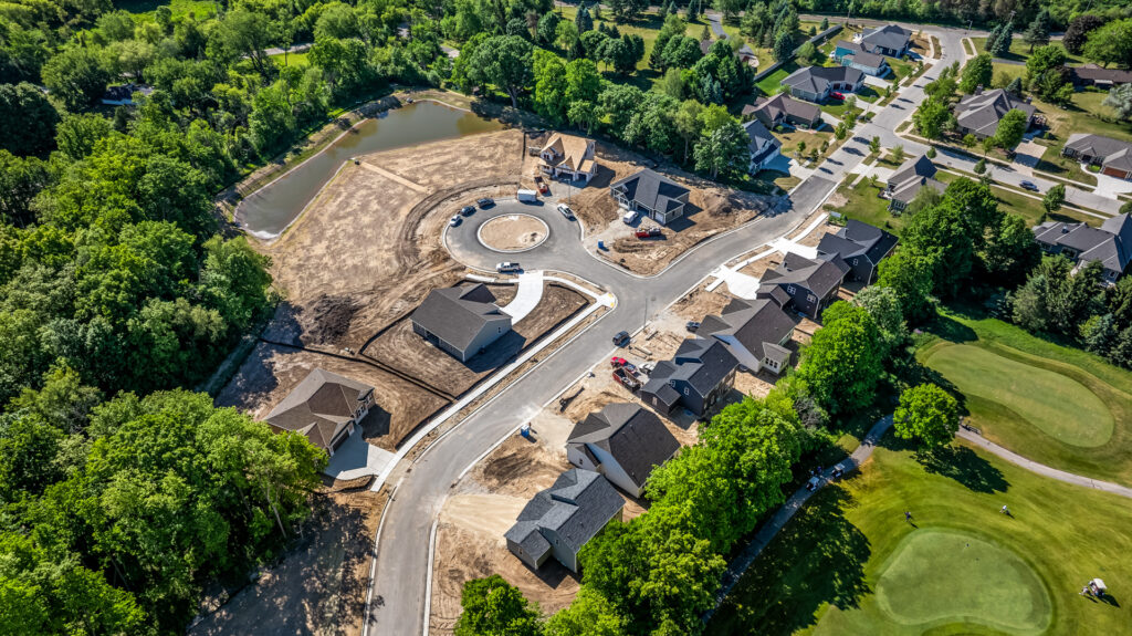 Aerial View of Fairway Meadows in Summer 2026