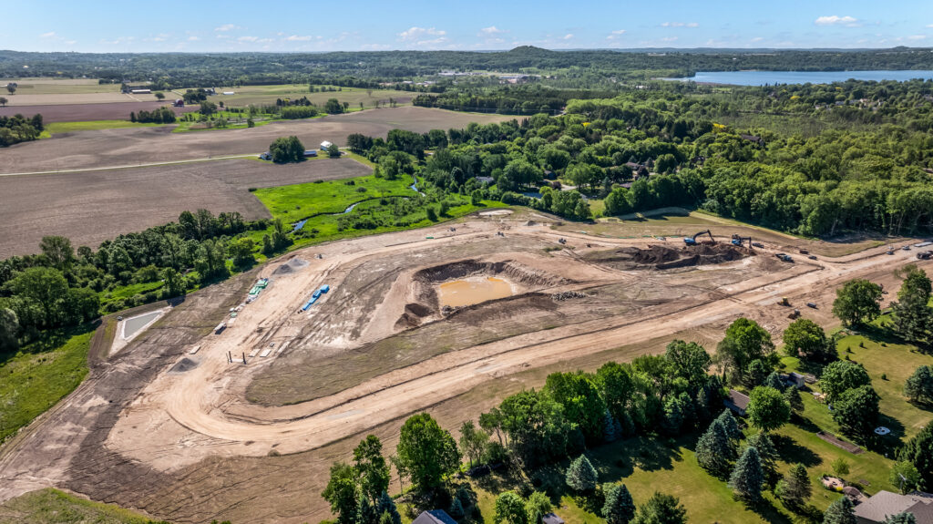 Aerial View of Fairway Meadows in Summer 2026