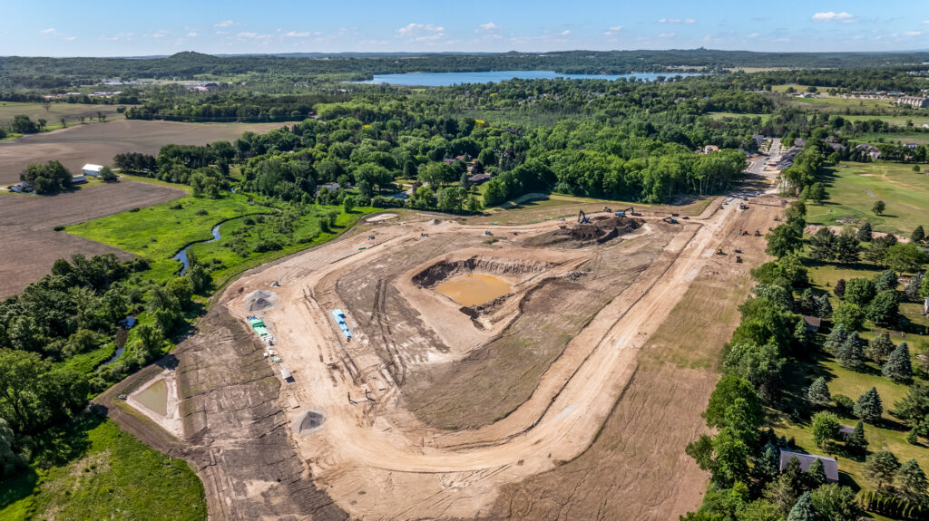 Aerial View of Fairway Meadows in Summer 2026