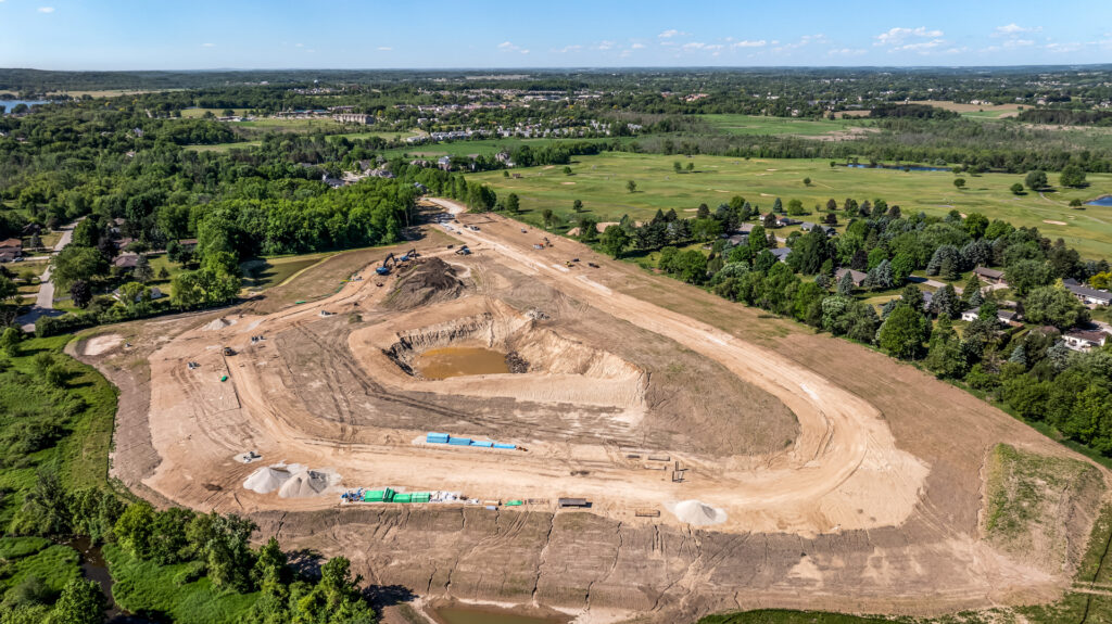 Aerial View of Fairway Meadows in Summer 2026