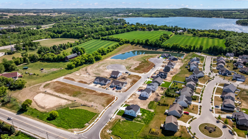 Aerial View of Harvest Creek in Summer 2026