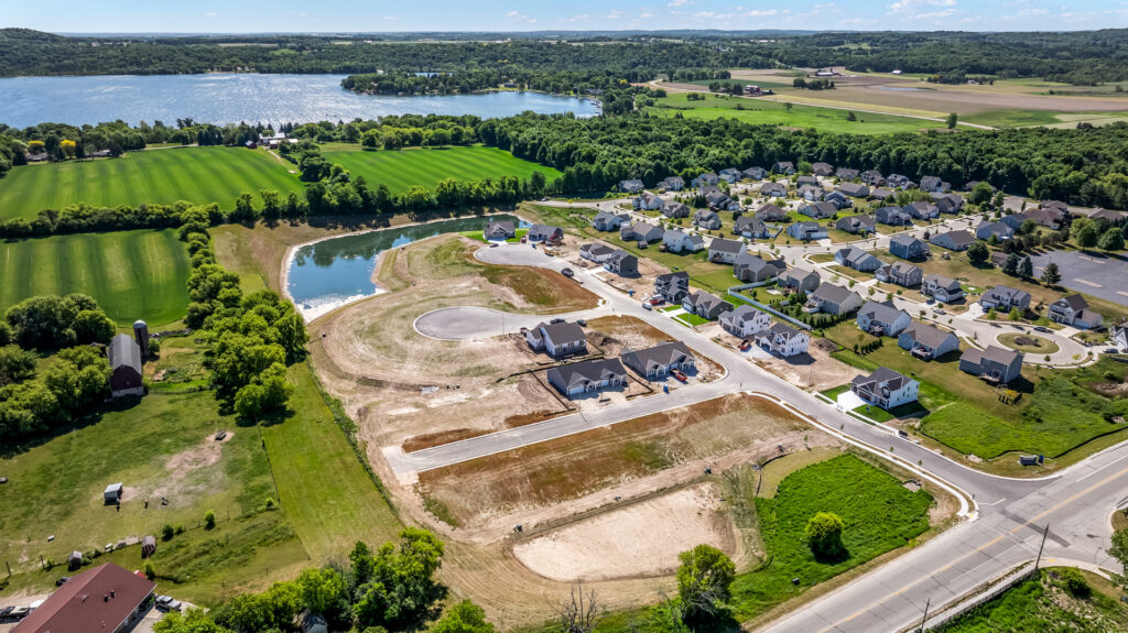 Aerial View of Harvest Creek in Summer 2026