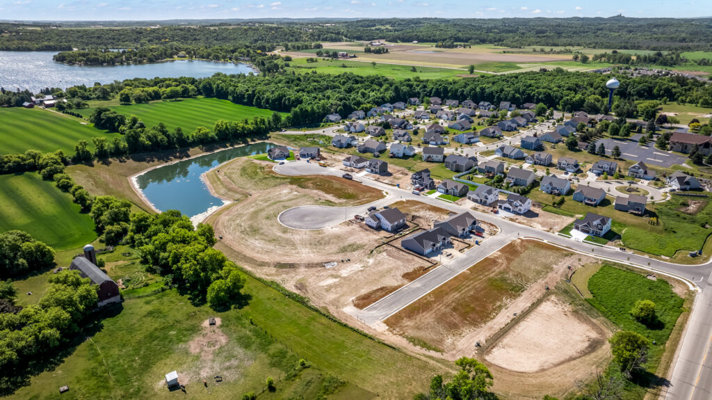 Aerial View of Harvest Creek in Summer 2026