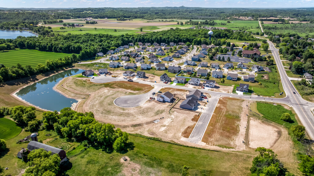 Aerial View of Harvest Creek in Summer 2026
