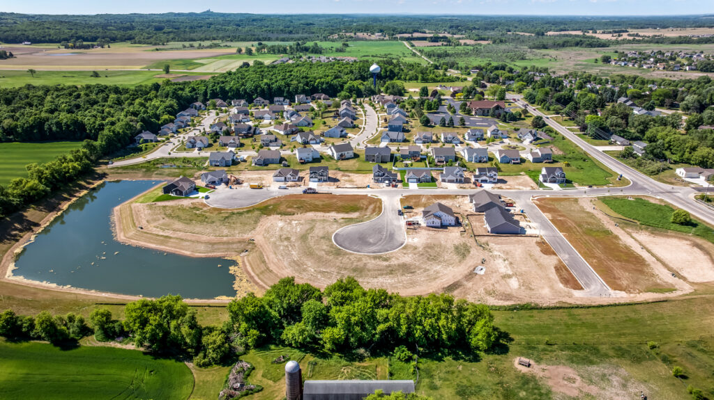 Aerial View of Harvest Creek in Summer 2026
