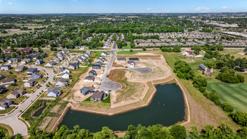 Aerial View of Harvest Creek in Summer 2026