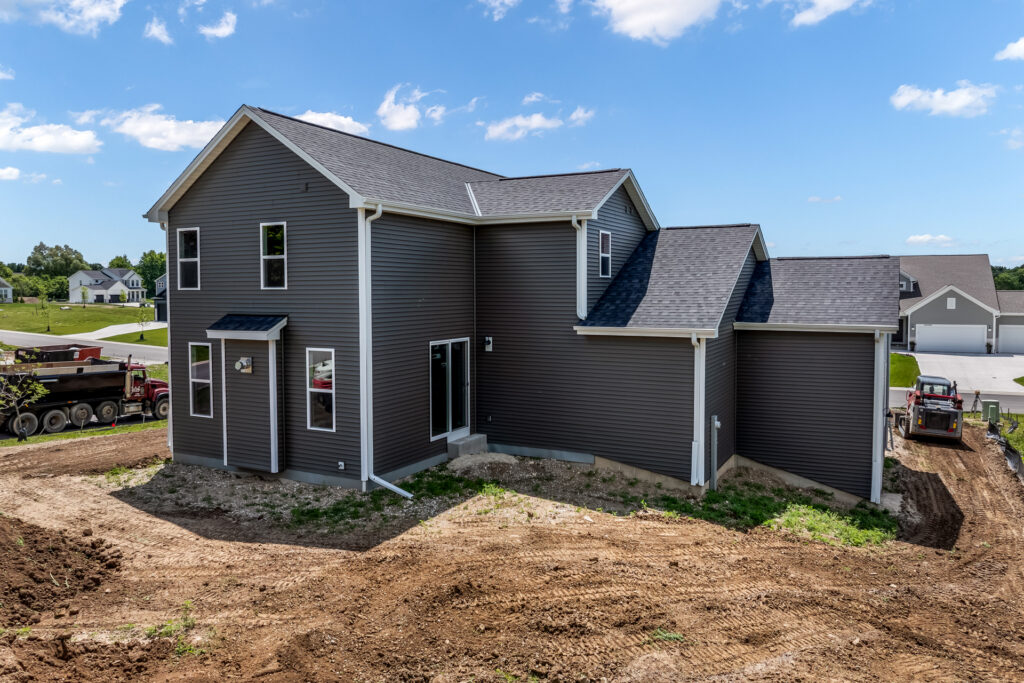 Hudson Exterior by Stepping Stone Homes WI