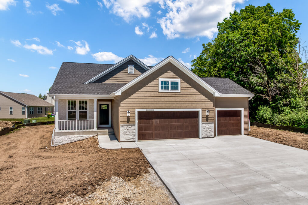 Neenah Exterior by Stepping Stone Homes WI