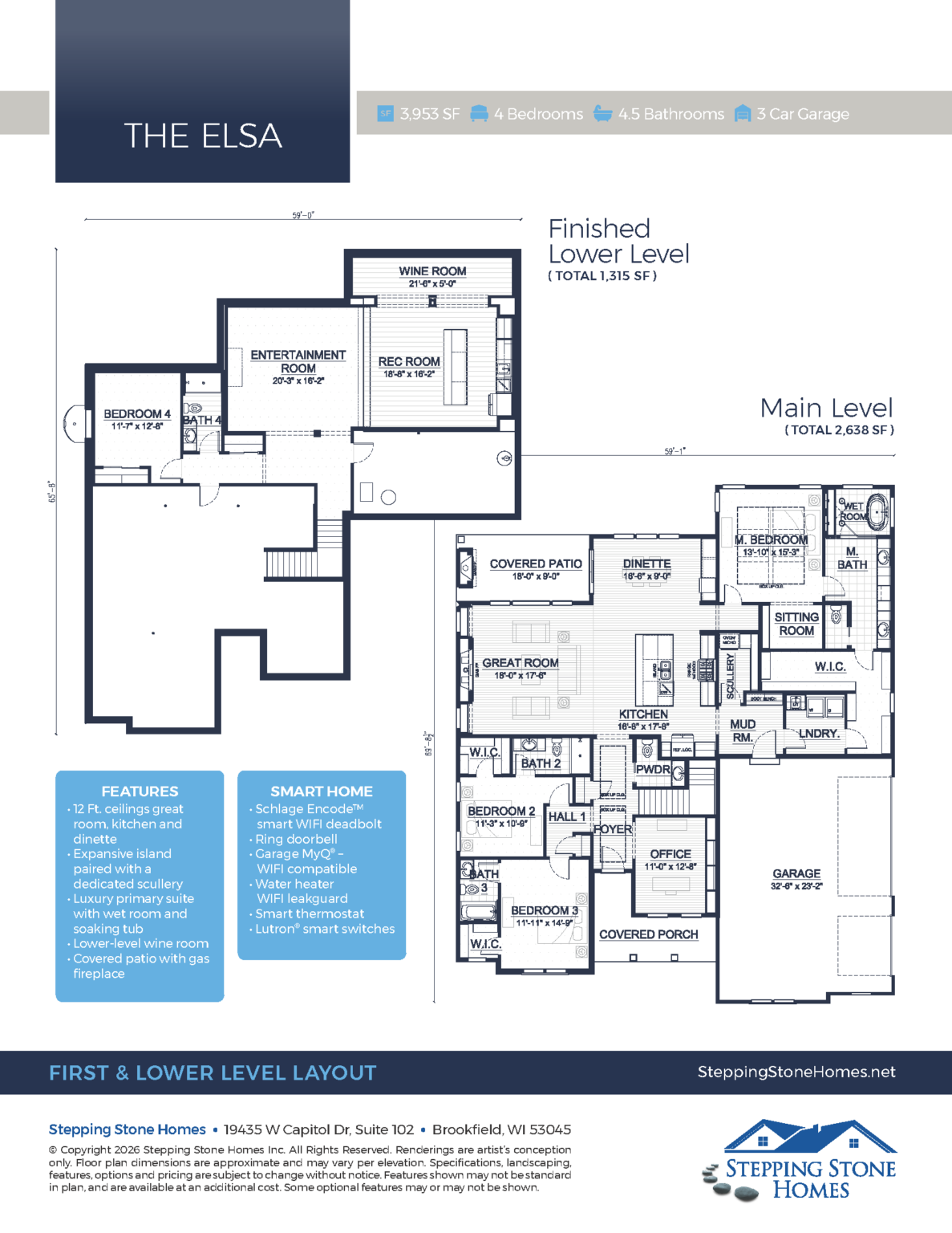 Stepping Stone Homes MBA Parade of Homes 2026 Floor Plan