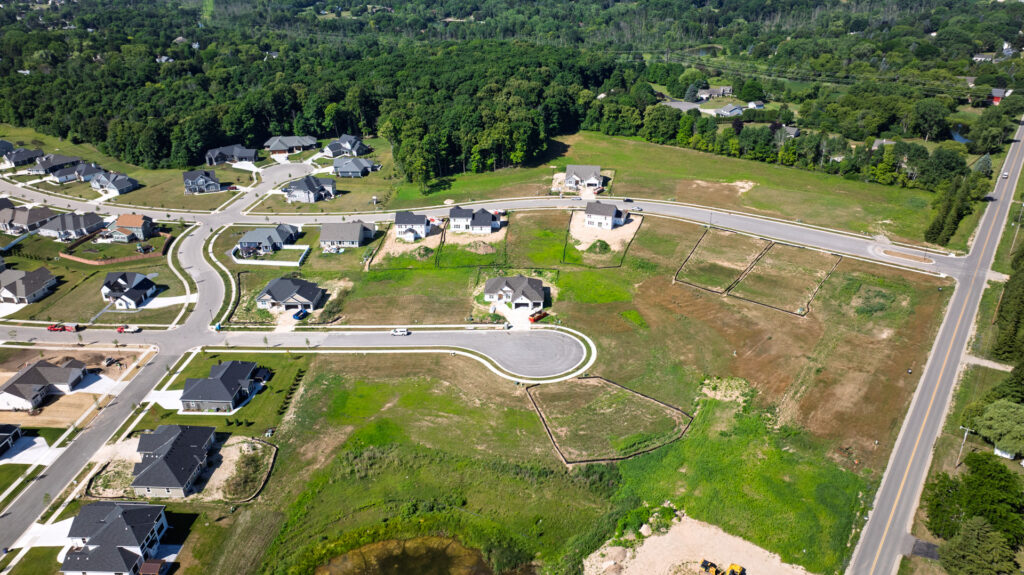 Aerial View of Shady Hollow in Grafton WI