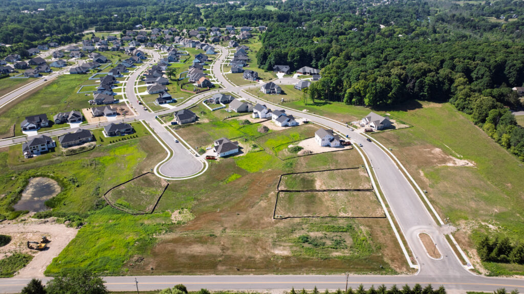 Aerial View of Shady Hollow in Grafton WI