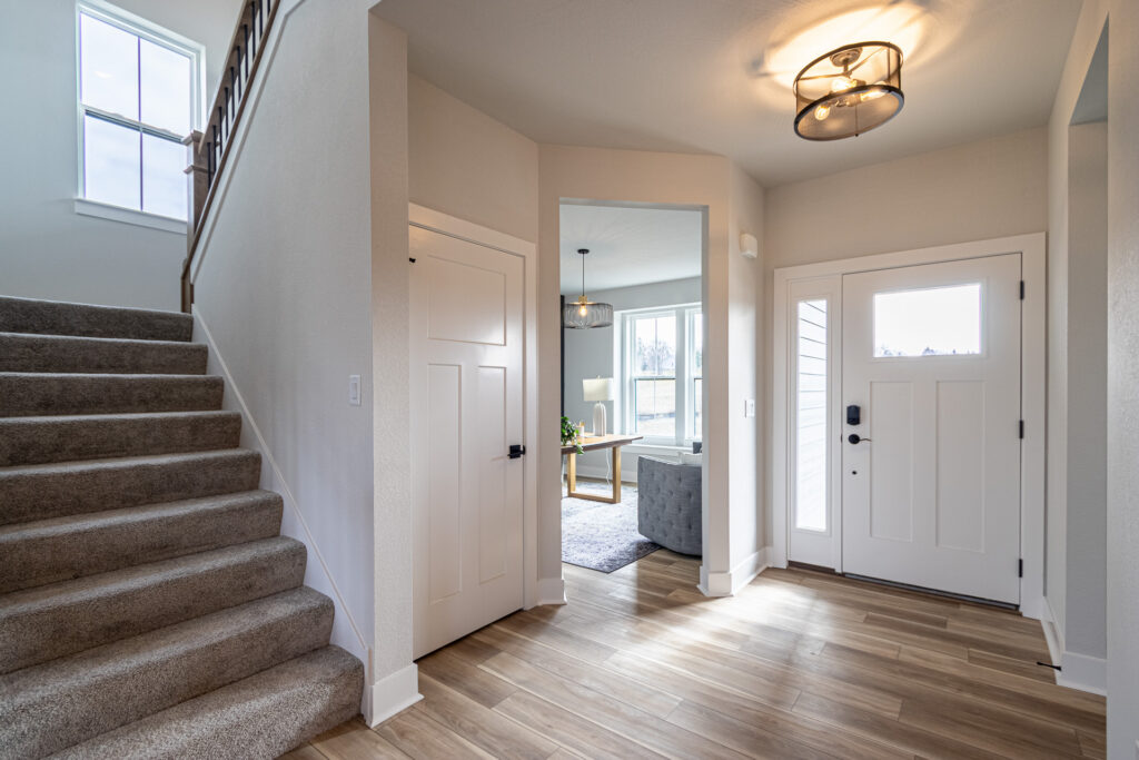 The Aubrey Foyer by Stepping Stone Homes