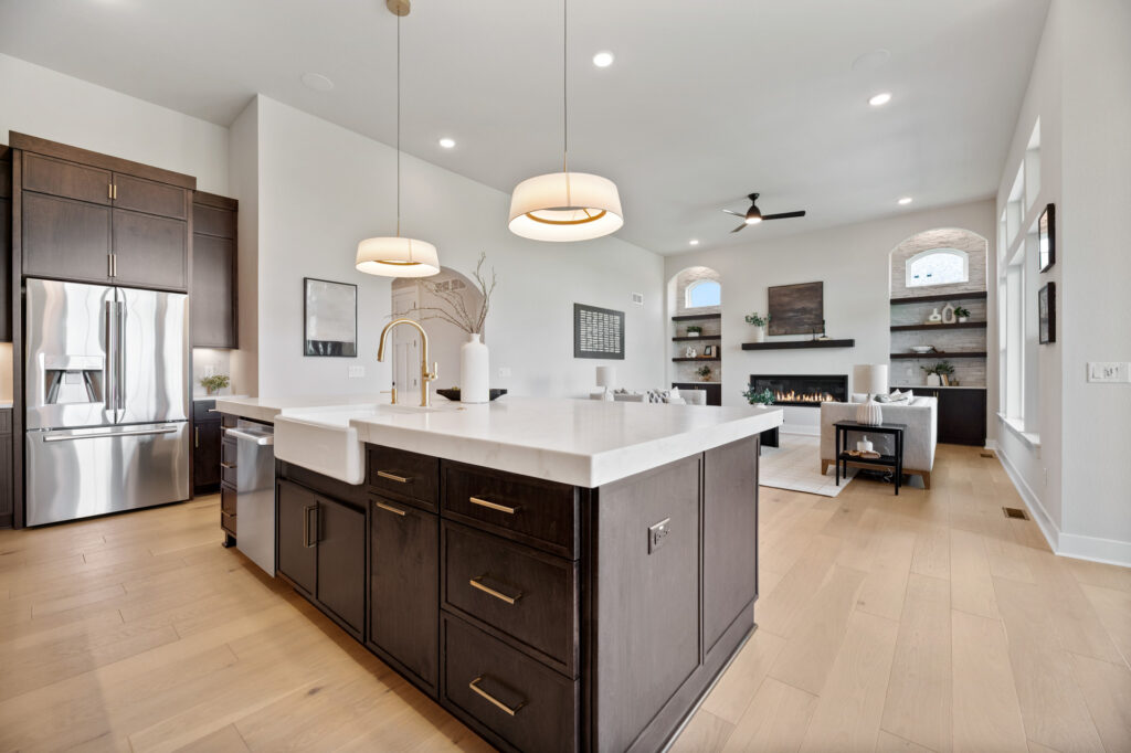 The Elsa 2026 Parade Model Kitchen by Stepping Stone Homes WI