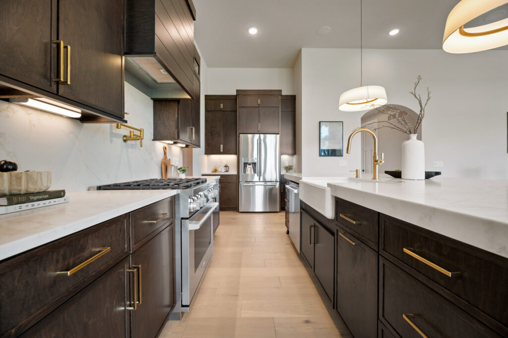 The Elsa 2026 Parade Model Kitchen by Stepping Stone Homes WI