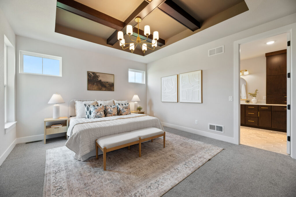 The Elsa 2026 Parade Model Master Bedroom by Stepping Stone Homes WI