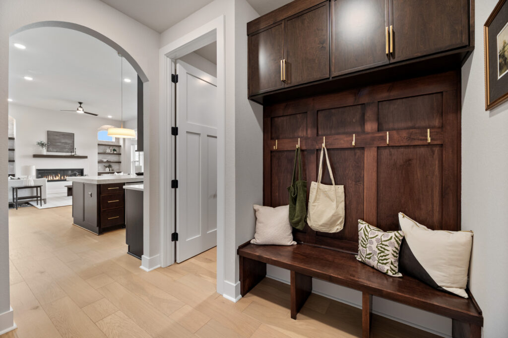The Elsa 2026 Parade Model Mud Room by Stepping Stone Homes WI