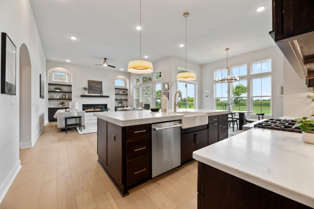 The Elsa 2026 Parade Model Kitchen by Stepping Stone Homes WI