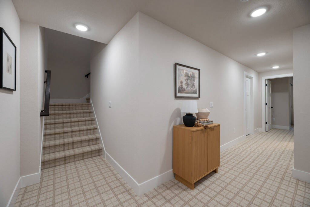 The Elsa 2026 Parade Model Basement by Stepping Stone Homes WI