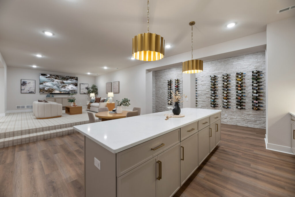 The Elsa 2026 Parade Model Basement by Stepping Stone Homes WI
