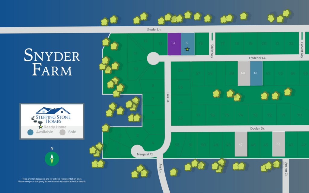 The Snyder Farm New Home Community Map Oconomowoc WI