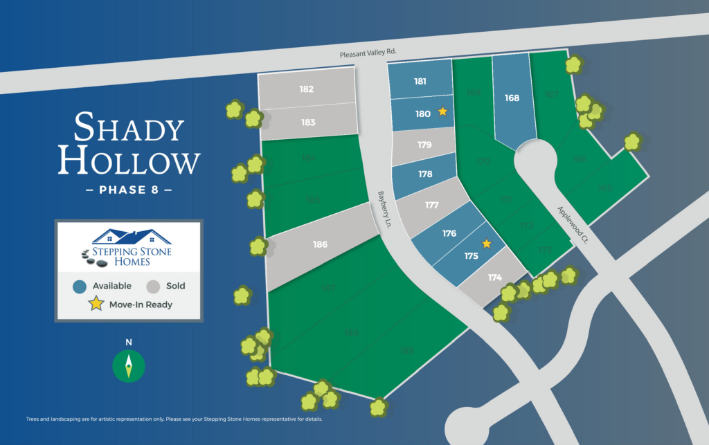 Shady Hollow New Home Community Map Grafton WI