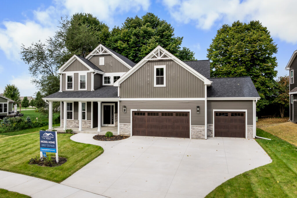 The Julia Model Home by Stepping Stone Homes WI