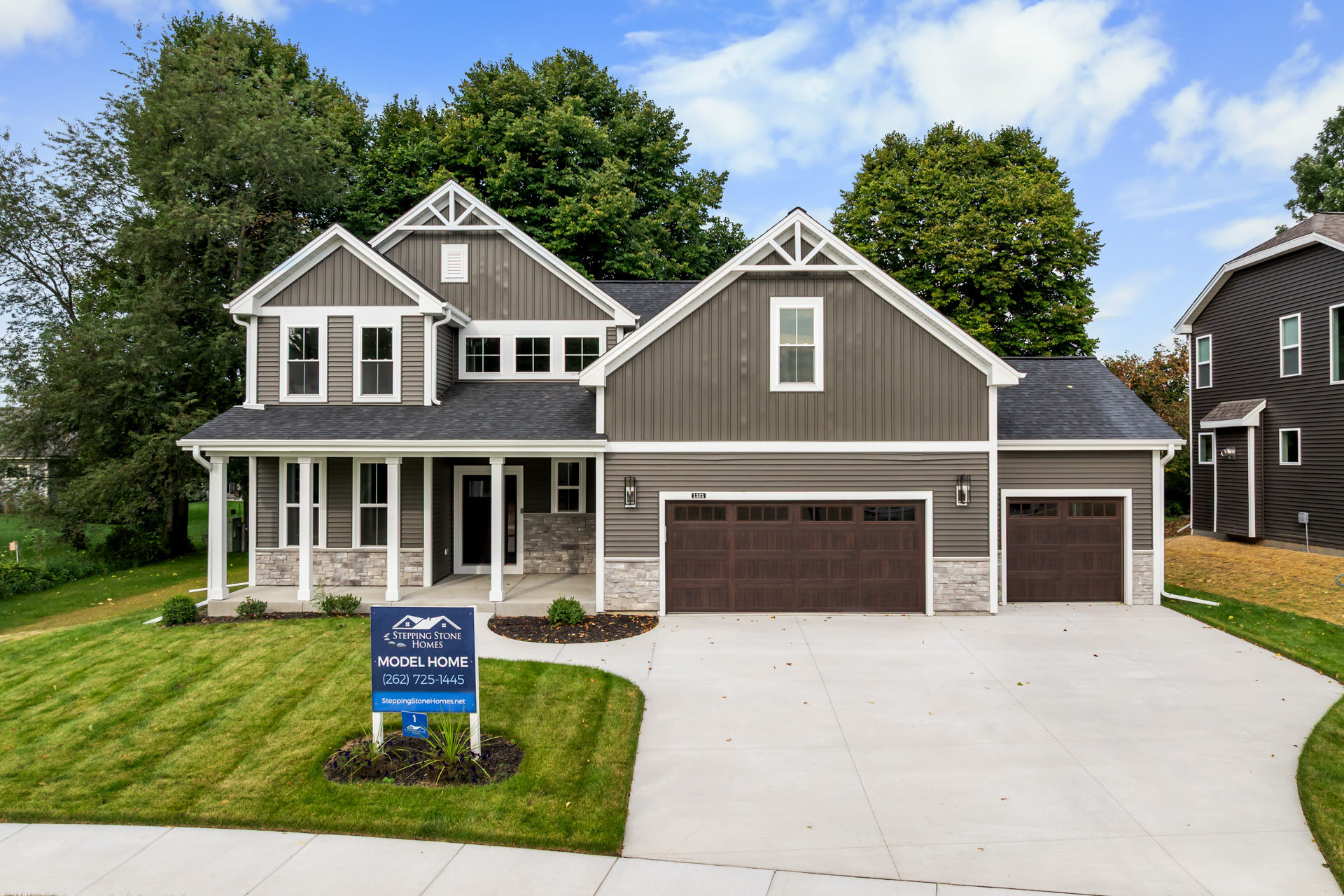 The Julia Model Home by Stepping Stone Homes WI