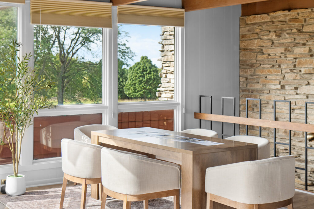 Sales Office at the Streets of Maplecrest New Home Community