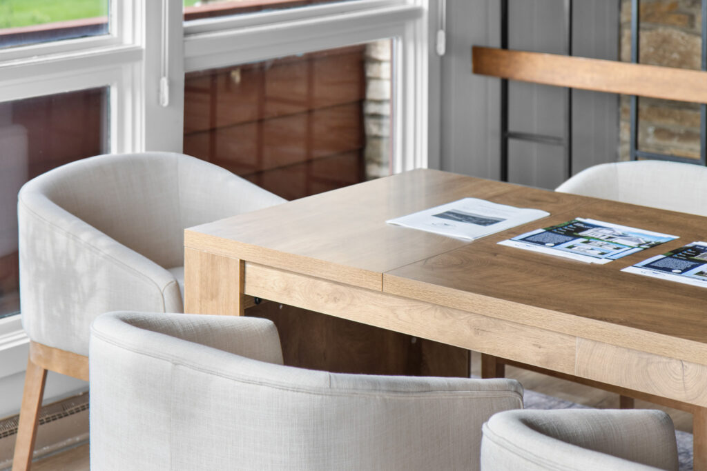 Sales Office at the Streets of Maplecrest New Home Community