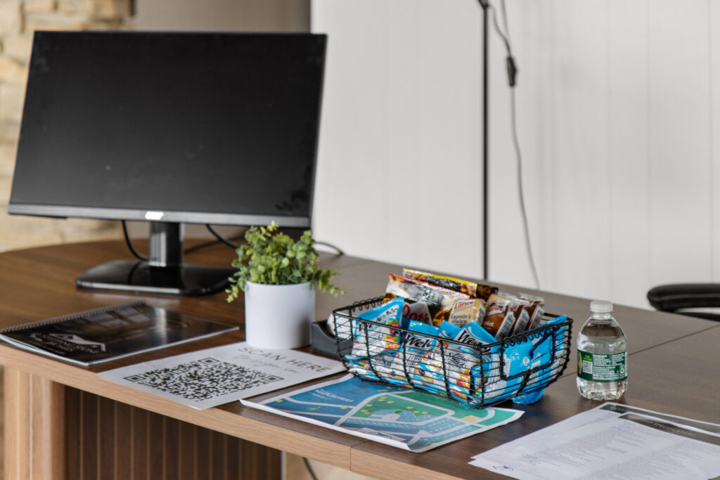 Sales Office at the Streets of Maplecrest New Home Community