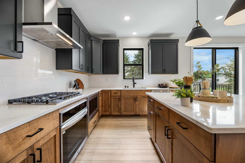 The Prescott Kitchen by Stepping Stone Homes WI