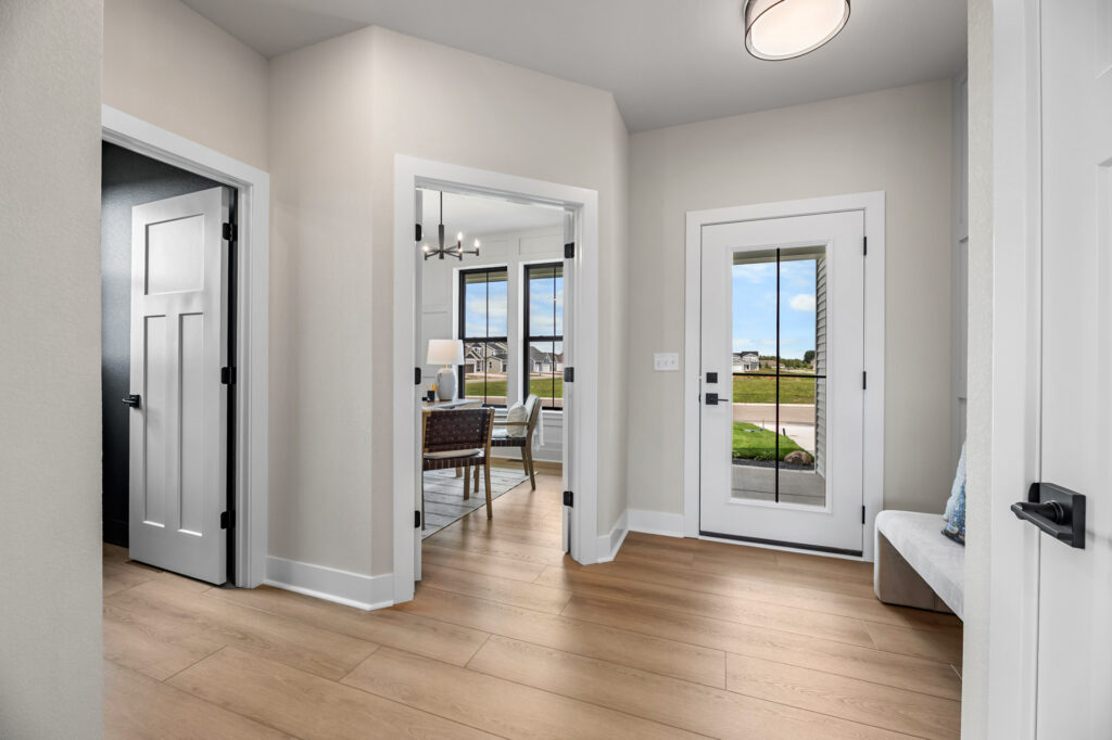 The Prescott Foyer by Stepping Stone Homes WI