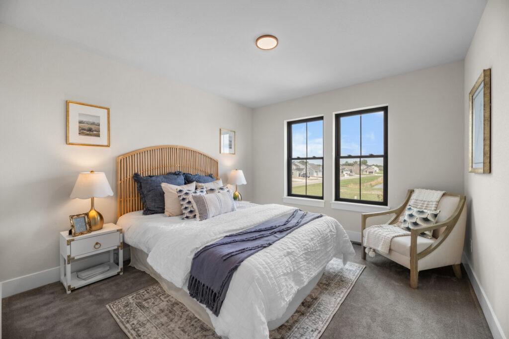 The Prescott Bedroom by Stepping Stone Homes WI