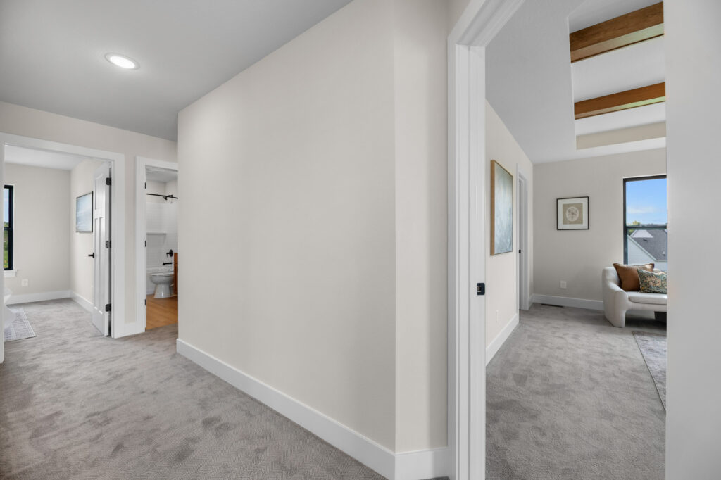 The Prescott Hallway by Stepping Stone Homes WI