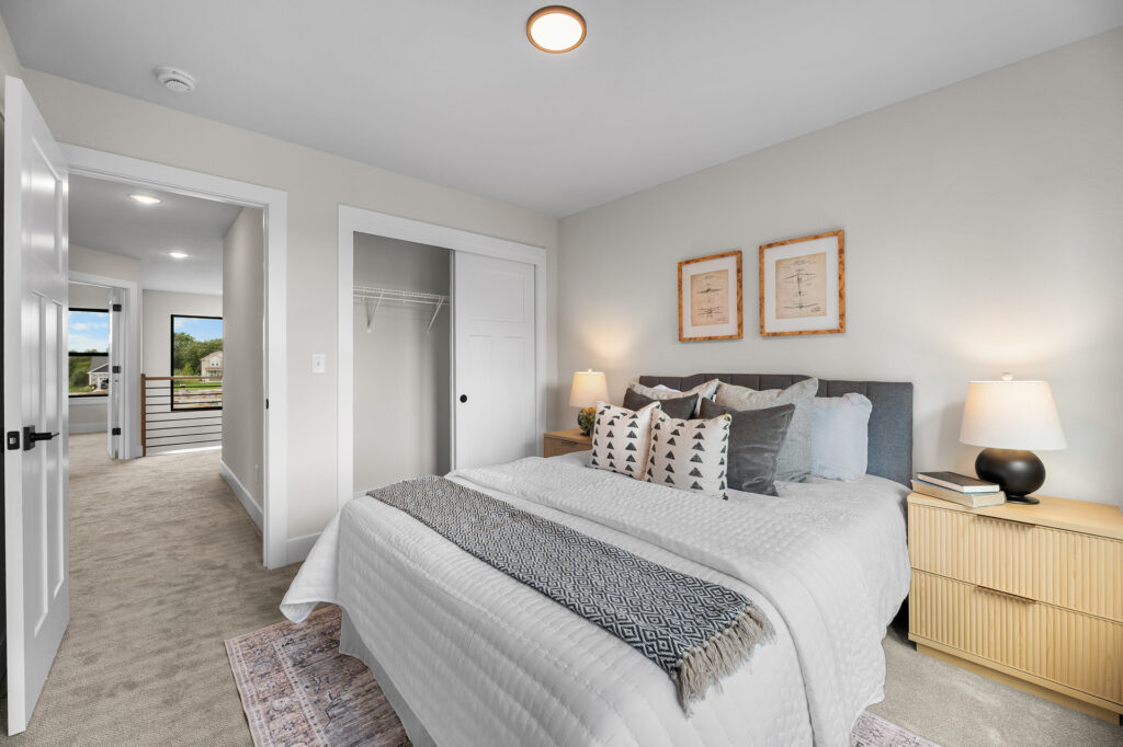 The Prescott Bedroom by Stepping Stone Homes WI