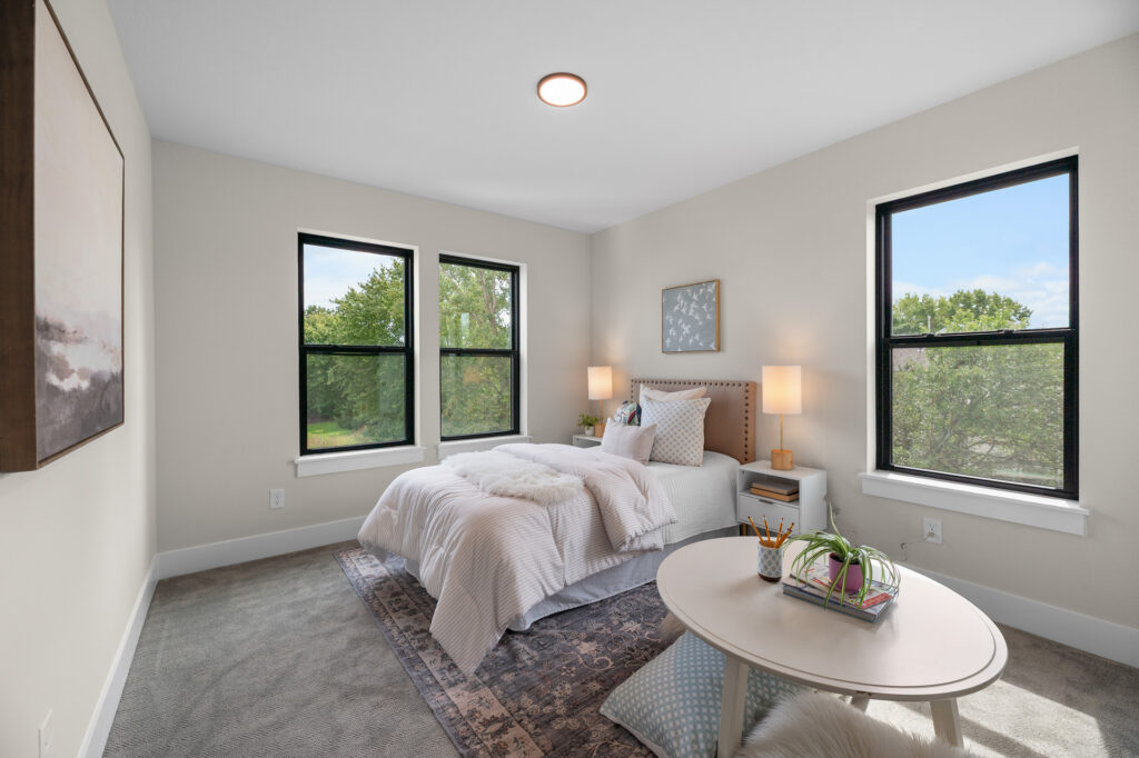 The Prescott Bedroom by Stepping Stone Homes WI