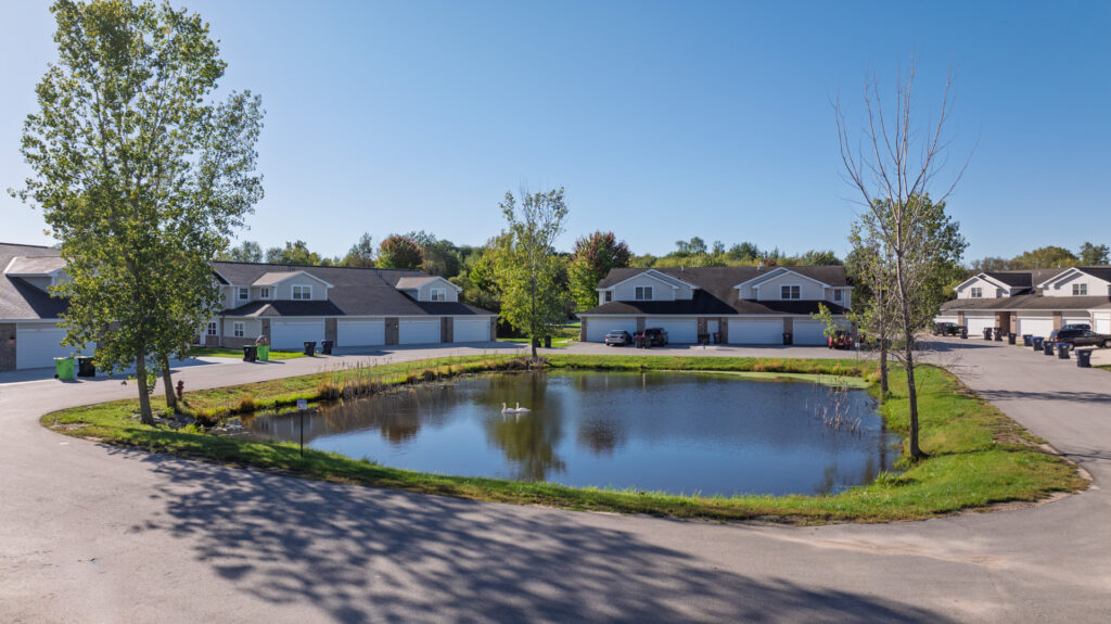 View of the Quiet Meadows Condos in Johnson Creek WI