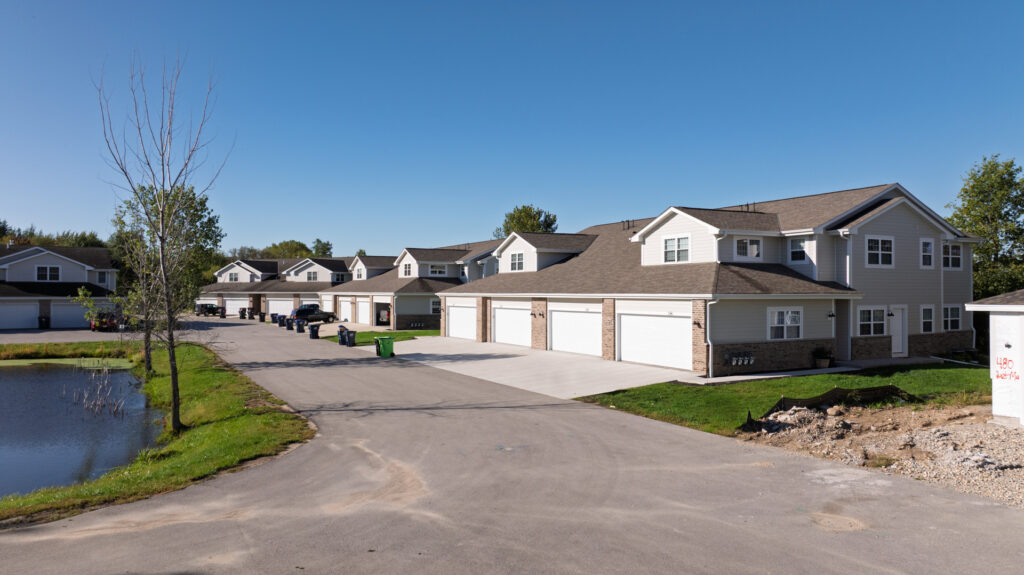 View of the Quiet Meadows Condos in Johnson Creek WI