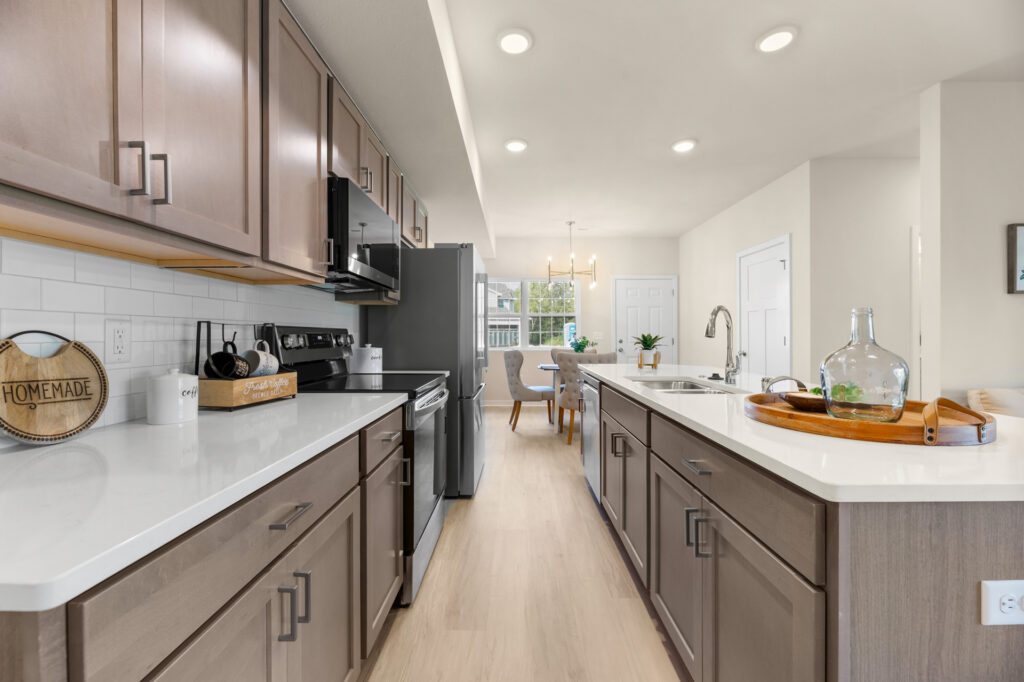 Quiet Meadows Kitchen by Stepping Stone Homes WI