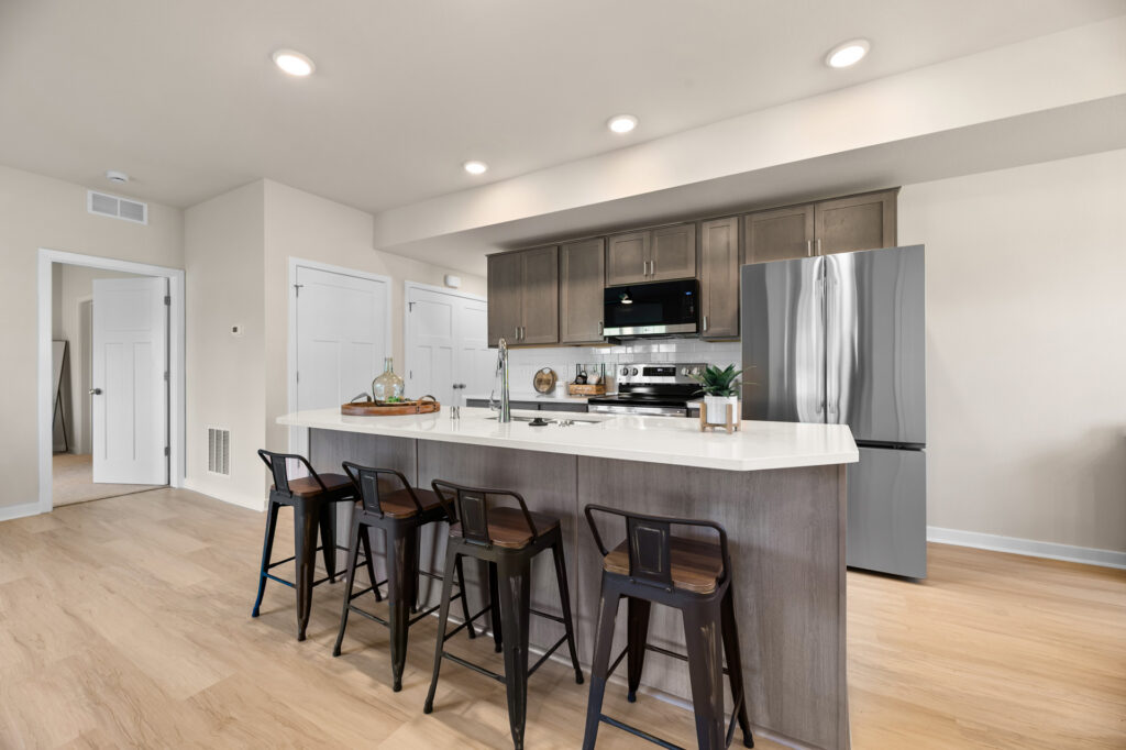 Quiet Meadows Kitchen by Stepping Stone Homes WI
