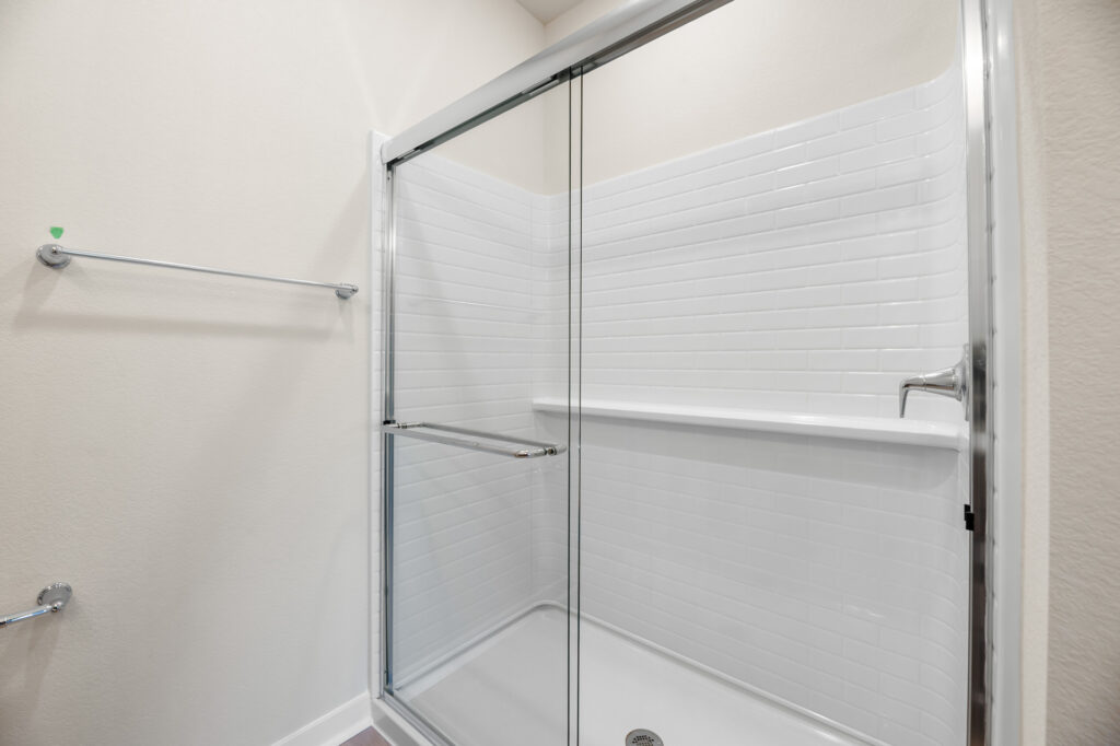 Quiet Meadows Master Bathroom by Stepping Stone Homes WI