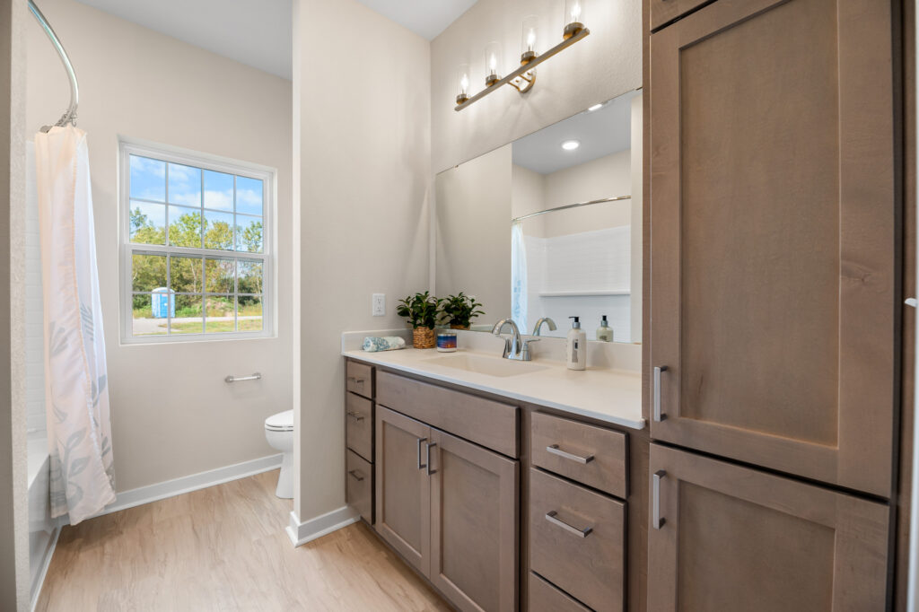 Quiet Meadows Bathroom by Stepping Stone Homes WI