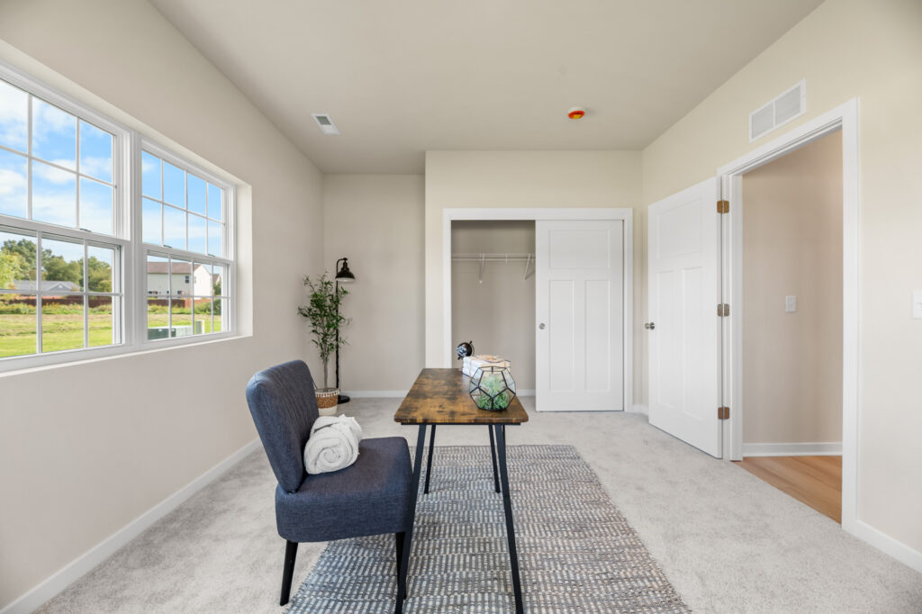 Quiet Meadows Bedroom by Stepping Stone Homes WI