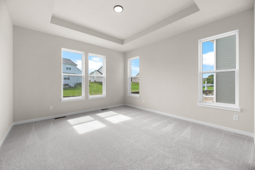 The Rosebud Master Bedroom by Stepping Stone Homes WI