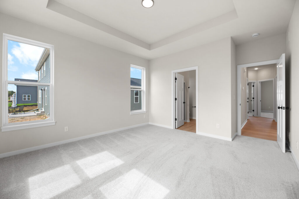 The Rosebud Master Bedroom by Stepping Stone Homes WI