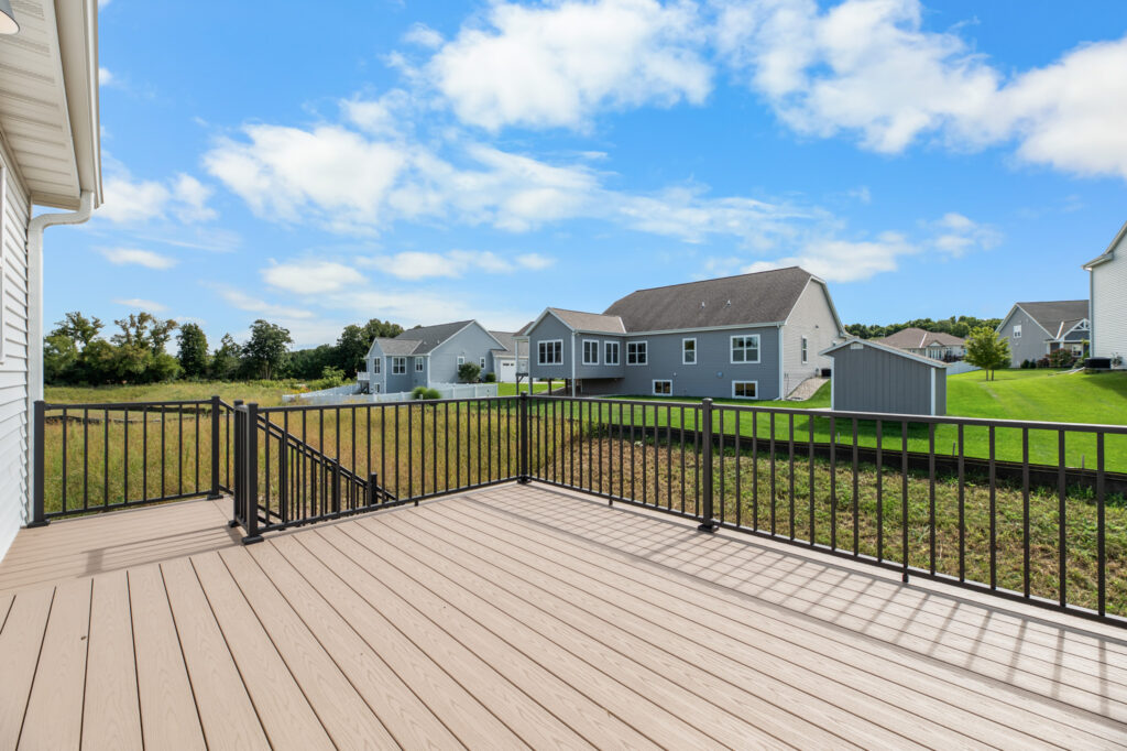 The Rosebud Deck by Stepping Stone Homes WI